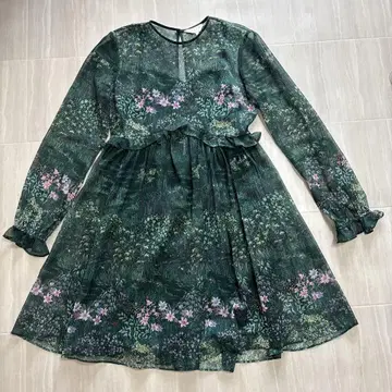 TED BAKER 꽃무늬 미니 원피스 0 사이즈