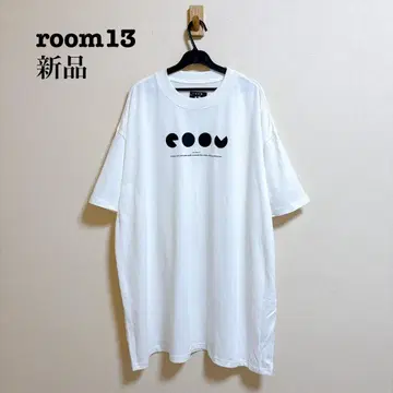 새상품 room13 프린트 티셔츠 빅 실루엣 오버 사이즈