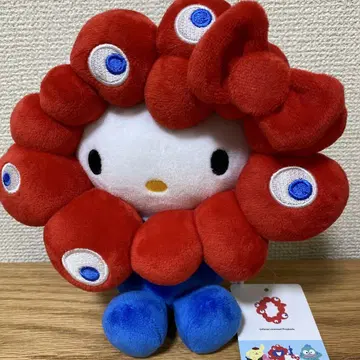 오사카 간사이 엑스포 헬로키티 봉제 인형 M