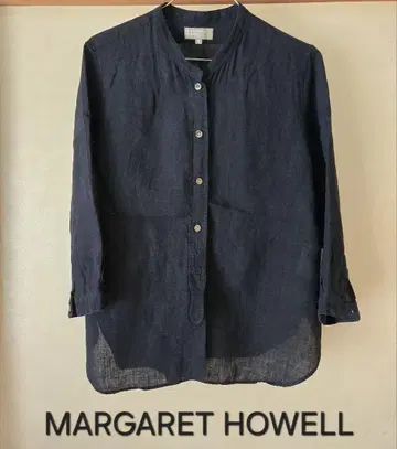 MARGARET HOWELL 네이비 셔츠