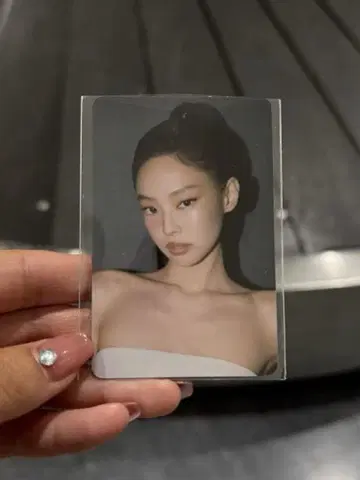 JENNIE 제니 DEADLINE 서울 네이비 트레이딩 카드