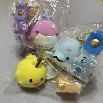 유루이루카 3D 러버 키링 3세트 미이루카