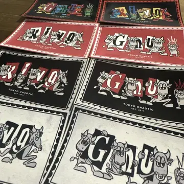 King Gnu 올 프리 편의점 스티커