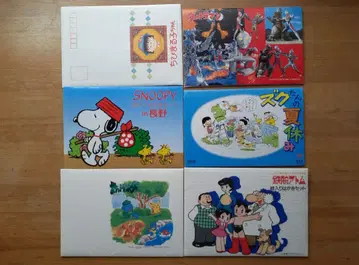 그림 엽서 세트 포켓몬 아톰 스누피 즈쿠탄 치비마루코 울트라맨