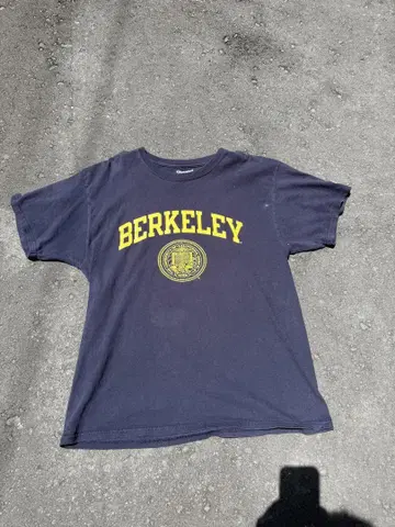 Champion BERKELEY 티셔츠 네이비 구제 의류 아메카지 스트릿