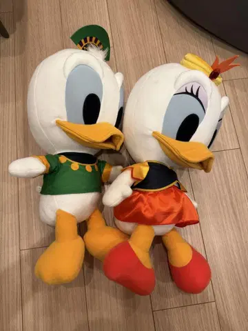 도날드 덕 & 데이지 덕 봉제 인형 세트