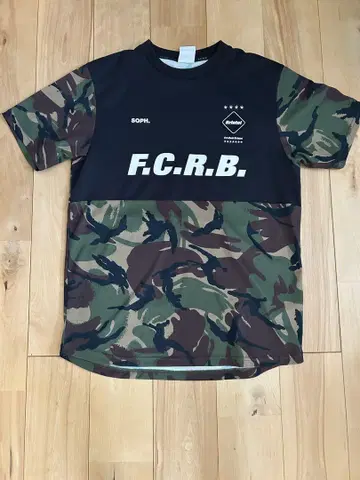FCRB soph FCRB 리얼 브리스톨 게임 셔츠 카모플라쥬 소프