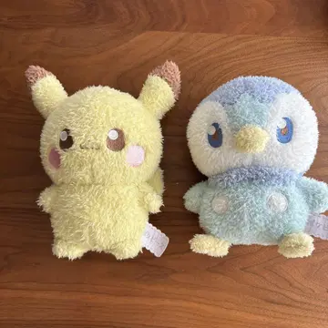 피카츄 팽도리 봉제 인형 세트