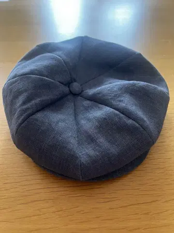 Borsalino 헌팅 캡 모자 다크 그레이