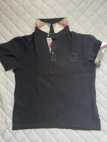 BLACK LABEL CRESTBRIDGE 피케 셔츠 블랙