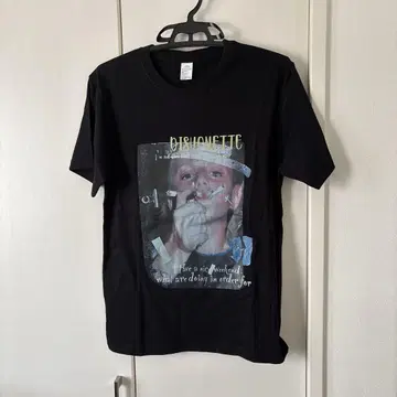 Dishonette 그래픽 티셔츠 블랙