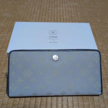 russet 그레이 장지갑