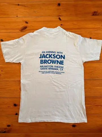 Jackson Browne Event 셔츠