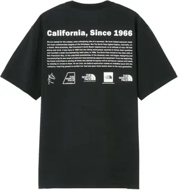 THE NORTH FACE 블랙 티셔츠 L