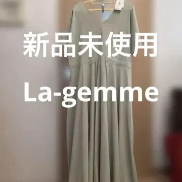 La-gemme 반팔 롱 셔츠 원피스 미사용 새상품 택 포함