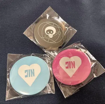 JIN 가챠 배지 3개 세트 미개봉 새상품