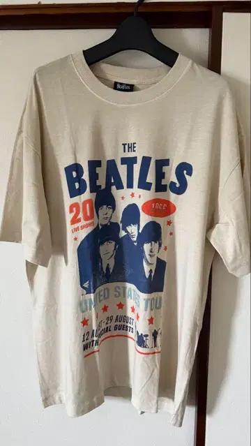 THE BEATLES U.S. TOUR 1966 티셔츠