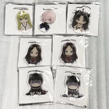 FGO 바빌로니아 세가 콜라보 카페 아크링 키링 엘르키두 이쉬타르 마슈