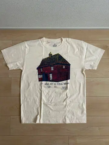 HIROTTON 손으로 인쇄한 티셔츠 PARADOX