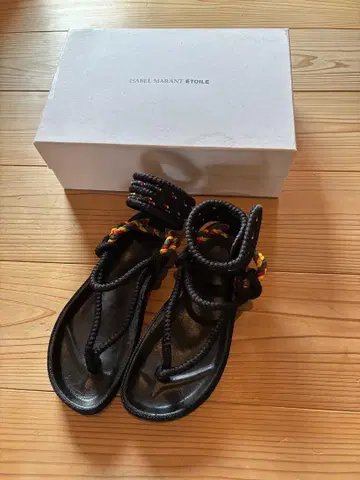 이자벨마랑 블랙 플립플랍