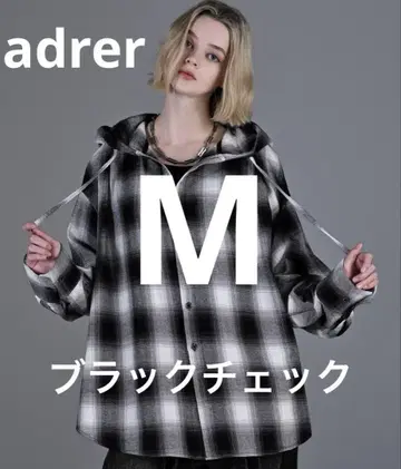 adrer over size shirt parker M 체크