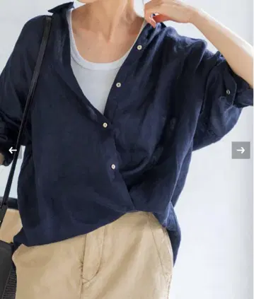 80 린넨 카슈쿨 빅 셔츠