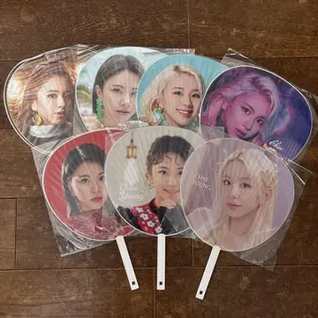 twice 채영 부채