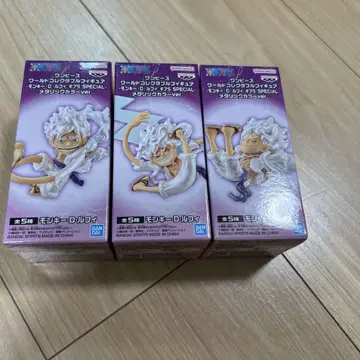 원피스, 월드 컬렉터블 피규어, 니카, 메탈릭 컬러, 묶음 판매