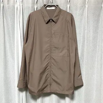 seya. 세야 지퍼 셔츠 긴팔 셔츠