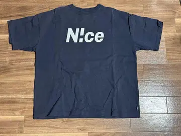 N!ce Tee navy 사이즈 xl