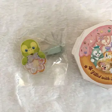닷피 & 프렌즈 필드 위드 조이 헤어 클립 올멜