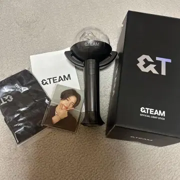 &TEAM 응원봉 공식 트레이딩 카드 포함 엔티엠