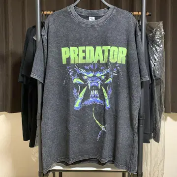 프레데터 티셔츠 PREDATOR 무비 T 배드런즈 빈티지