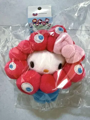 간사이 엑스포 산리오 밉밉 나리키리 봉제 인형 카타비나 포함 헬로키티