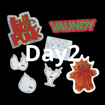 Vaundy DAY 2 스티커 세트 VAWS 홀 투어