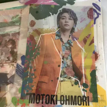 MOTOKI OHMORI 클리어 파일 A4 사이즈