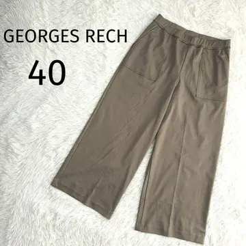 조르주 레쉬 GEORGES RECH 와이드 팬츠 허리밴딩 40