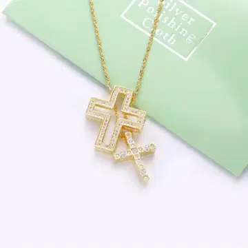 하이퀄리티 크로스 목걸이 귀여운 모델 세련된