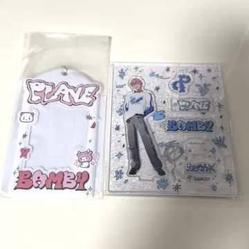 PLAVE 밤비 팝업 아크릴 스탠드 포토 카드 홀더