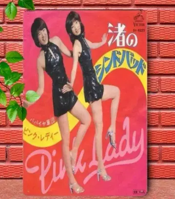 핑크 레이디 핑크 레이디 양철 간판 포스터 벽걸이 나기노 신드바드