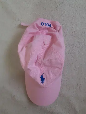 폴로 핑크 캡