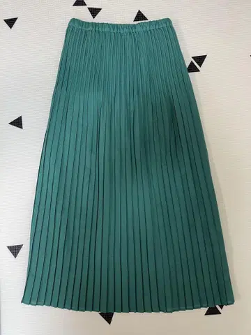 journalstandard relume 플리츠 스커트 프리 그린