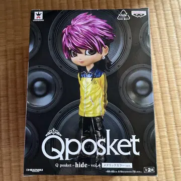 큐포스켓 hide vol.4 메탈릭 피규어