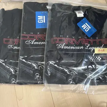 미사용 새상품 시보레 코르벳 한정판 티셔츠 C4 사이즈 L 재고 3장