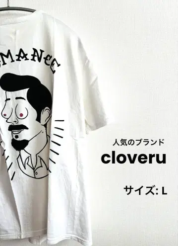 cloveru 티셔츠 화이트