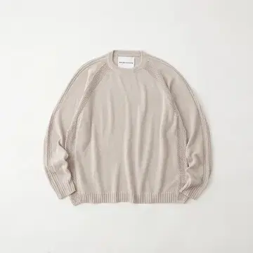 새상품 White Mountaineering 25SS RAGLAN 니트
