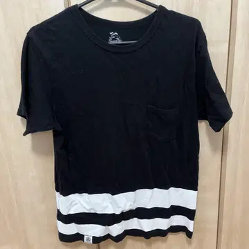 모모타로 청바지 티셔츠 M 사이즈 블랙