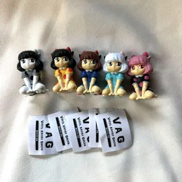 가챠 VAG40 종말의 고양이 소녀 전 5종 컴프 세트