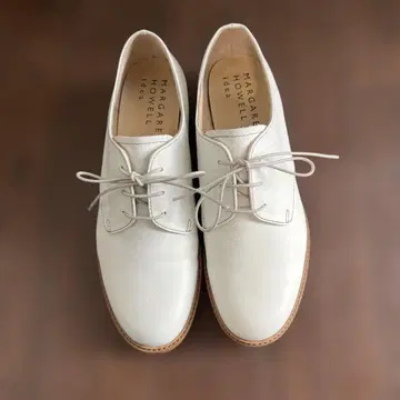 MARGARET HOWELL 화이트 레이스업 슈즈