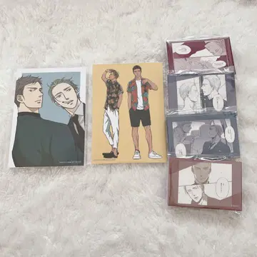 지저귀는 새는 날지 않는다 브로마이드 캔뱃지 6개